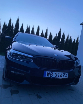 BMW Seria 5 cena 129900 przebieg: 176000, rok produkcji 2018 z Libiąż małe 352
